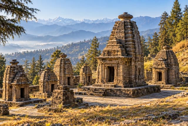 Katarmal Sun Temple architectural view
